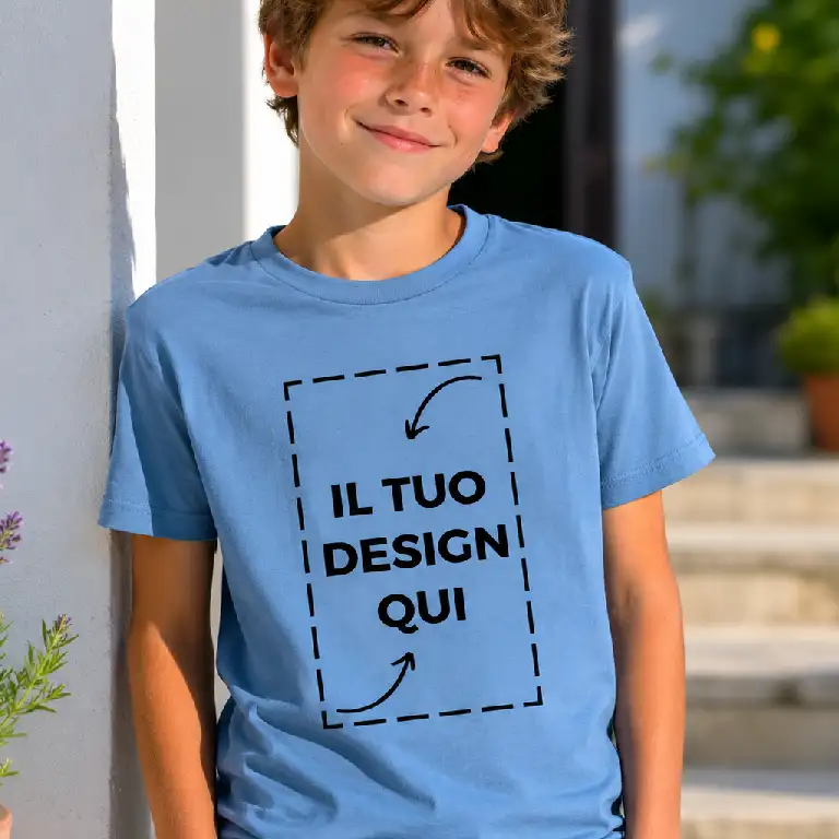 T-shirt bambino personalizzata