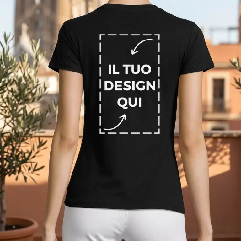 T-shirt donna personalizzata