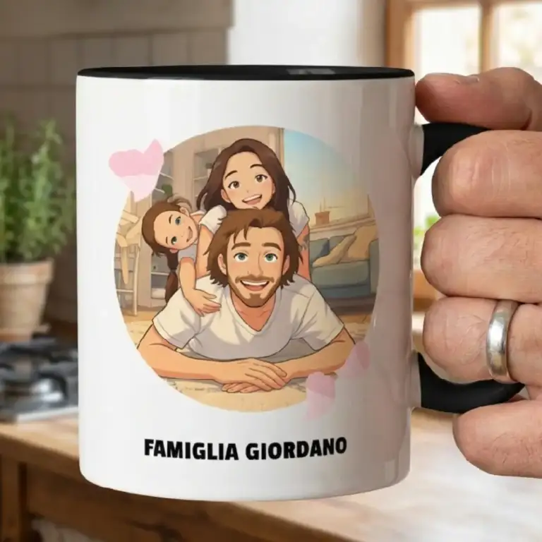 Tazza famiglia personalizzata