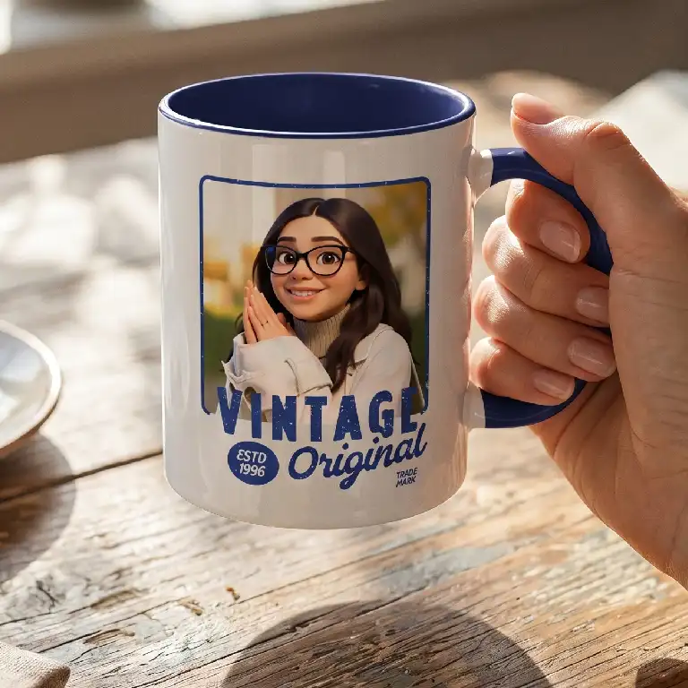Tazza 1996 vintage personalizzata