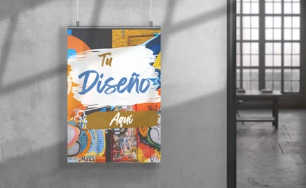 Poster personalizado con diseño 