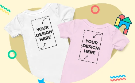 Design baby bodysuits