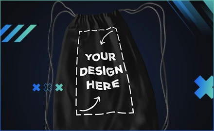 Design drawstring bags
