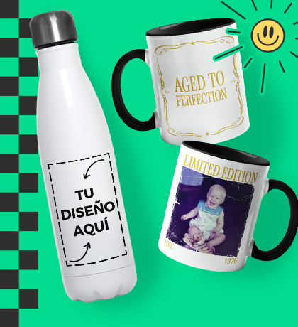 Tazas y botellas