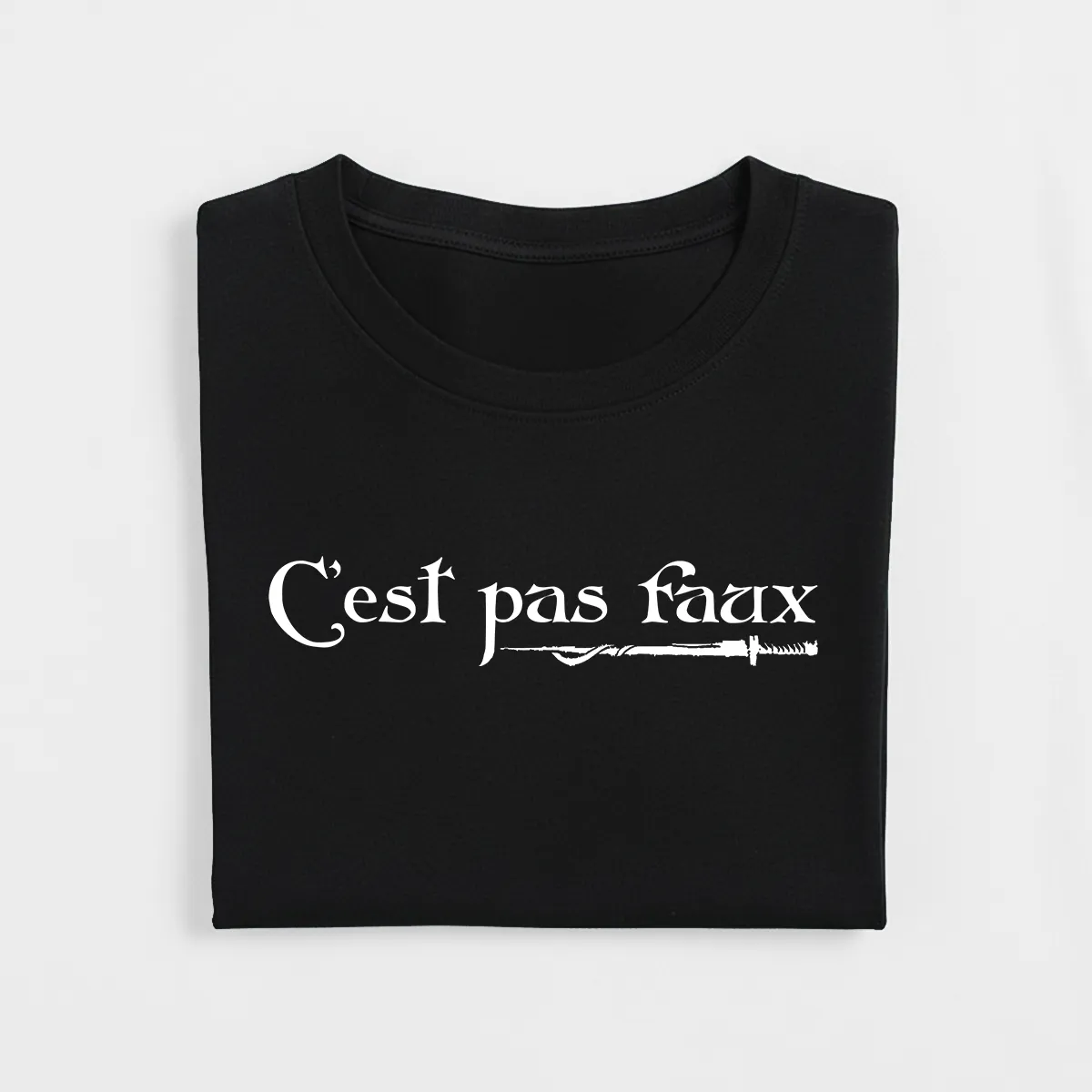 Tee-shirt C est pas faux tsf