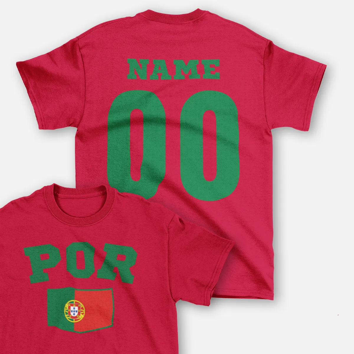 Tee-shirt t-shirt portugal personnalisable homme