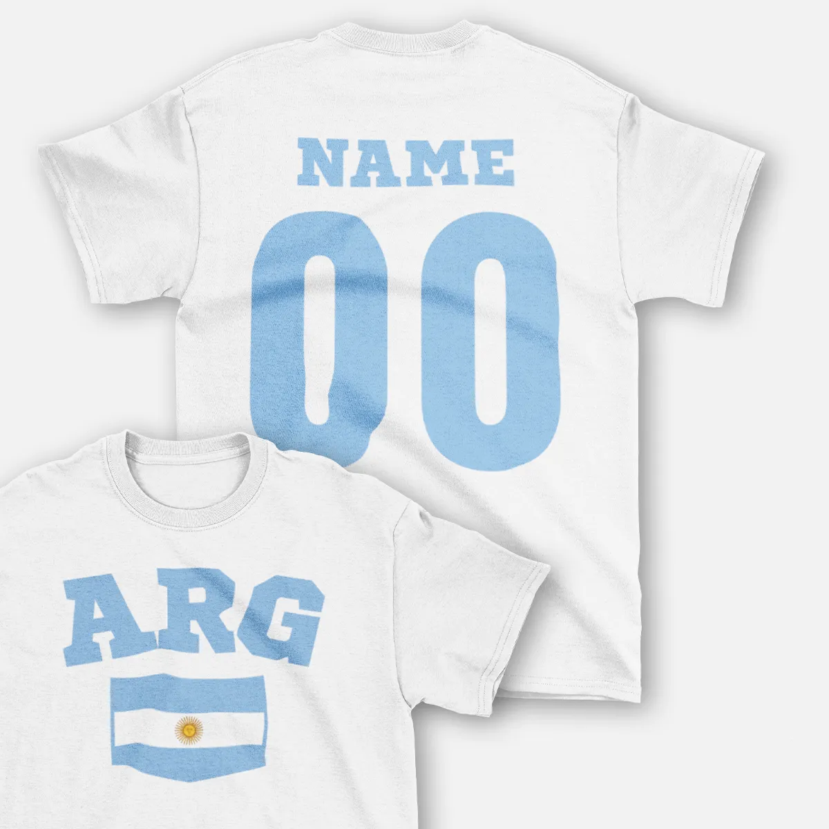 Kids customizable argentina arg t-shirt kid