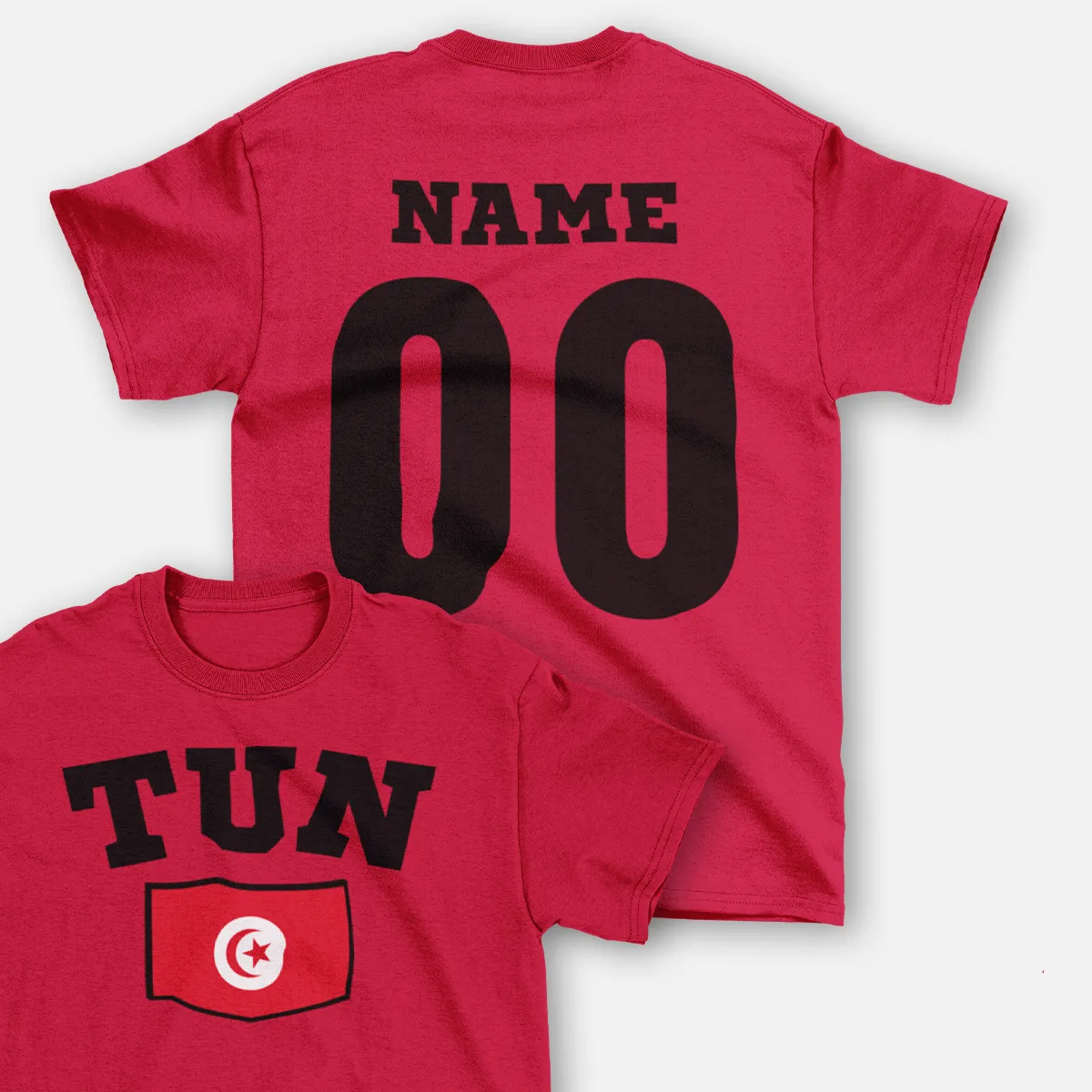 Tee-shirt t-shirt tunisie tun personnalisable homme
