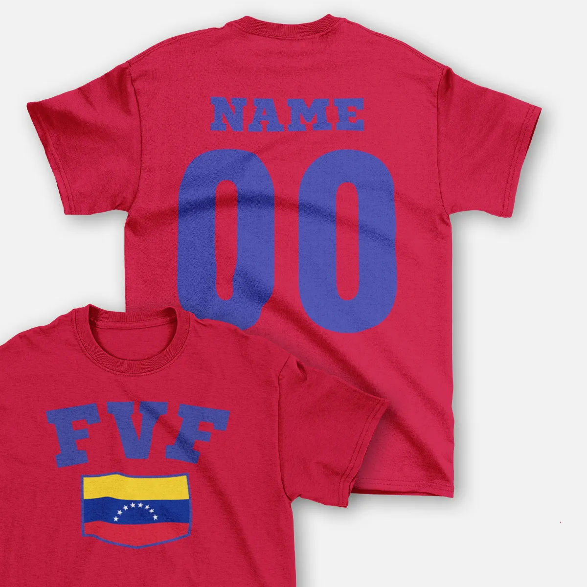 Vêtements t-shirt venezuela fvf personnalisable enfant