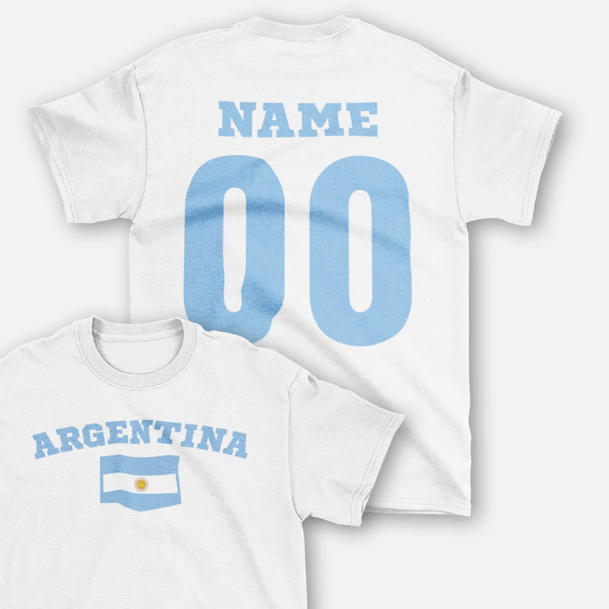 Kids customizable argentina t-shirt for kids