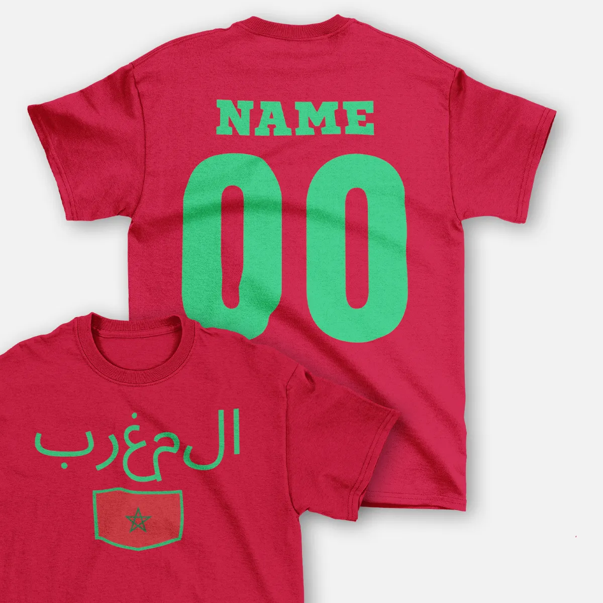 Tee-shirt t-shirt maroc personnalisable femme