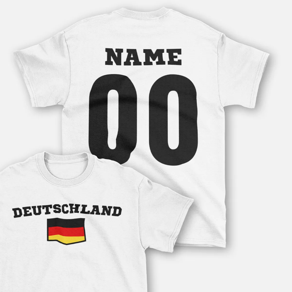 Tee-shirt t-shirt allemagne personnalisable homme