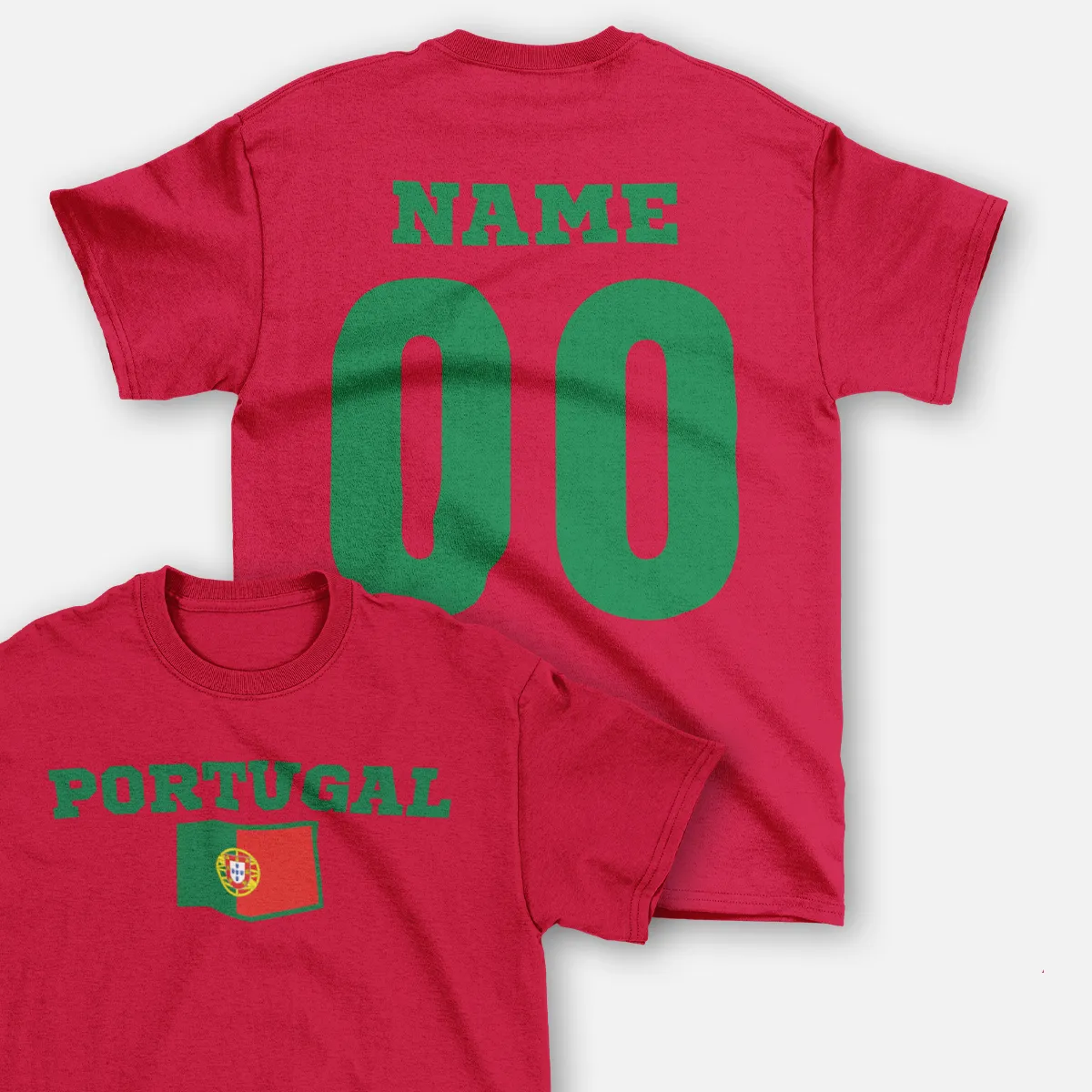 Tee-shirt t-shirt portugal personnalisable femme