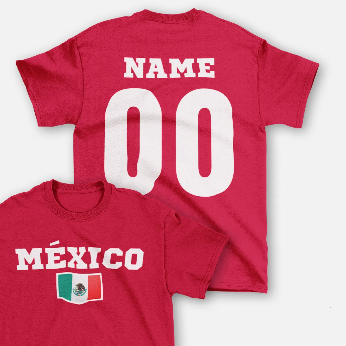 Tee-shirt t-shirt mexique personnalisable homme