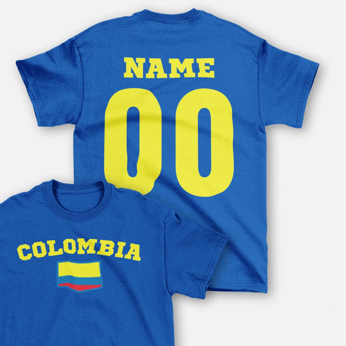 Tee-shirt t-shirt colombie personnalisable femme